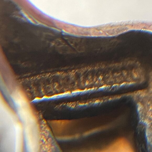 Joseph Esposito Sterling Silver 925 14K Yellow Gold Mixed Metal Ring Sz 6.75 - Picture 9 of 16